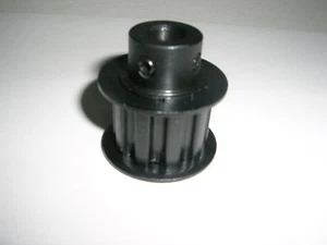 10XL037 STAHL Zahnriemenscheibe 10 Zähne 3/16" Bohrung, 2 Flansche 2 Madenschrauben USA - Bild 1 von 2