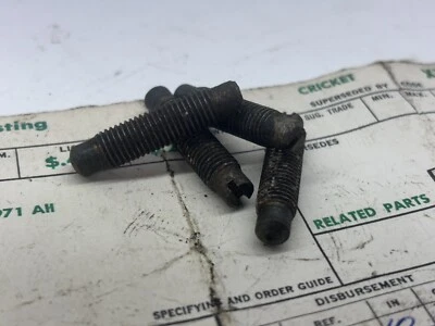 Tornillo de ajuste de válvula Mopar 4 NOS Sunbeam Alpine 1959-1968 1971 Plymouth Cricket Foto 1 de 2