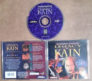 Blood Omen: Legacy of Kain Completo (CD-ROM PC, 1996) Forma VG - Foto 1 di 1