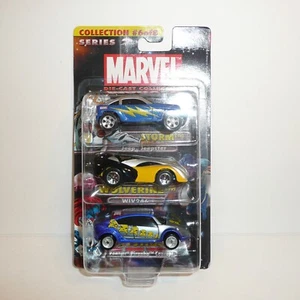 Marvel X-Men Die Cast Cars 3 Pack Storm Wolverine Mystique Collection #6 2003 - Picture 1 of 3