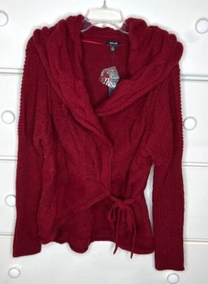 Nuevo con etiquetas Apt. Envoltura circular roja 9 envíos con corbata/suéter - talla XL - estilo NN42232 Foto 1 de 4