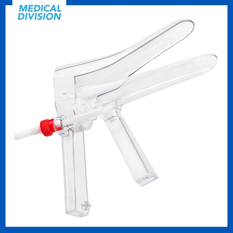 100 Speculum Vaginali monouso sterili a vite laterale - vaginale sterile - Immagine 1 di 1