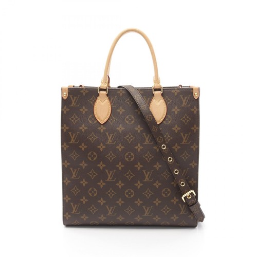 LOUIS VUITTON（LV） Borsa a tracolla Louis Vuitton Sac Plat PM M45848 Monogram pelle marrone usata