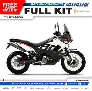 KTM Adventure 990 Super Durable Adventure Graphics Set Stickers Kit Decallab - Picture 1 of 6