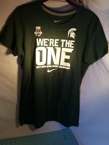 Camiseta Nike Slim Fit - Michigan Spartan "We're The One" 2014 Rose Bowl Champion - Imagen 1 de 11