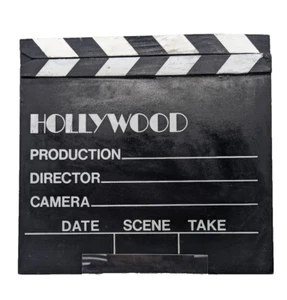 Movie Set Director's Clapboard - Clapper Board - 11.5" x 11" - Production Slate - Picture 1 of 6