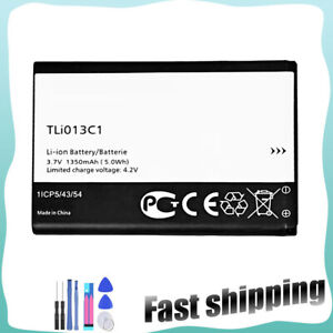 For TracFone Alcatel My Flip Myflip A405DL Replacement Battery TLi013C1 Tools