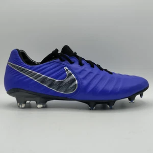 Nike Tiempo Legend 7 Elite FG Soccer Cleats Racer Blue AH7238-401 Men's Size 6.5 - Picture 1 of 7
