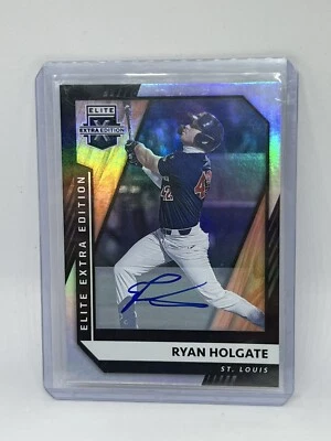 2021 Panini Elite Extra Edition Ryan Holgate Auto #70 St Louis prospect - Image 1 of 2