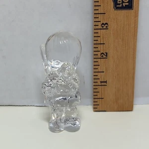 Vintage Precious Moments Nativity Shepherd Glass Crystal S. Butcher Christian - Picture 1 of 5
