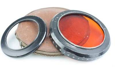 Very Large 86mm Schneider Orange FILTER & Adapter to 67mm - imperfect condition - Image 1 of 4