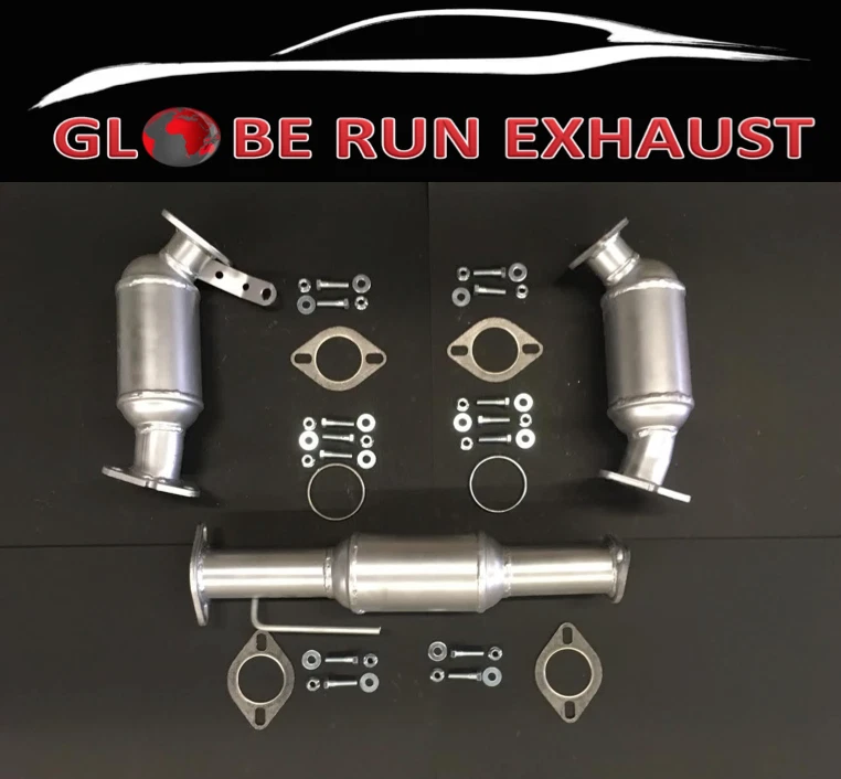 适合:2007 - 2017 GMC Acadia 3.6L 前发球杆/乘客/后催化转换器 — 第 1/1 张图片