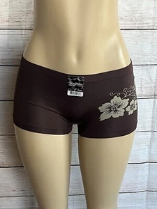 MAMIA Intimate Chocolate Brown Bottom Shorts NWT FREE SIZE - Picture 1 of 6