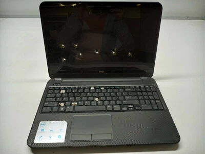 Dell Inspiron 15 Laptop NO Back Cover,HDD,CPU,Ram, Holes Drilled FOR PARTS - Image 1 of 4