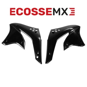 Cuchillas de radiador OVNI Kawasaki KX450F 2006-2008 negro 3770 001 - Imagen 1 de 7