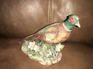 Vintage Homco Ring Neck Pheasant Figurine #1457 - Picture 1 of 8