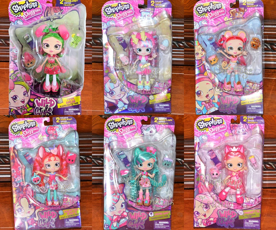 Shopkins Shoppies Wild Style Season 9 YOU CHOOSE New NIB Retired In a Box - Image 1 of 1