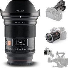VILTROX AF 16mm F1.8 FE Vollformat-Weitwinkelobjektiv für Sony E-Mount-Kamera