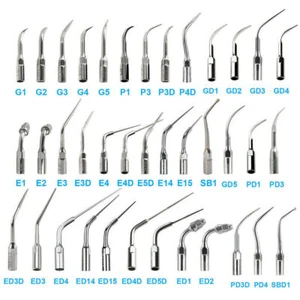 Dental Ultrasonic Piezo Scaler Tip Fit Woodpecker EMS /DTE SATELEC Handpiece - Picture 1 of 461