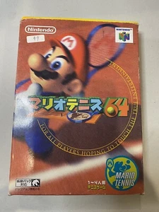 Mario Tennis 64 Japanese Nintendo 64 N64 CIB Complete in Box - Picture 1 of 9