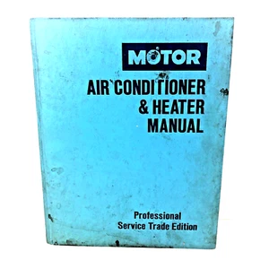 Manual de aire acondicionado y calefacción de motor 1988 coches nacionales de importación 1987 - Imagen 1 de 23