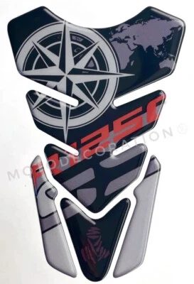 BMW R1250GS ADVENTURE DAKAR TANK PAD R1250GSA PROTECTION RESERVOIR UMIVERSAL - Photo 1/3