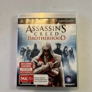 Assassin's Creed Brotherhood PS3 2010 Complete Game Disc + Manual Ubisoft - Picture 1 of 5