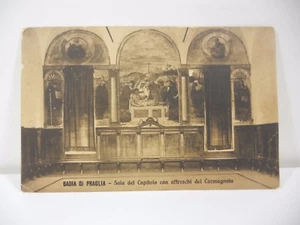 BADIA DI PRAGLIA CARTOLINA EPOCA PICCOLO FORMATO - Imagen 1 de 2