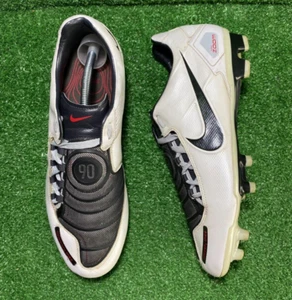 2007 Nike Total 90 AIR ZOOM Ninety II Laser FG ELITE Strike Cleats 12 US White - Picture 1 of 21