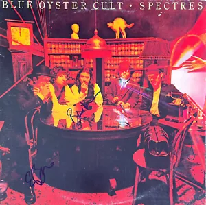 Blue Oyster Cult Autographed Spectres vinyl record Album signed Beckett BAS coa - Picture 1 of 2