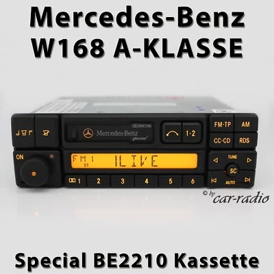 Original Mercedes Special BE2210 Becker W168 Radio A-Klasse V168 Kassettenradio - Bild 1 von 4