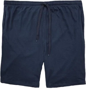 Falcon Bay Jersey Short Big and Tall Men's M-4XL shorts, 88-3560, Navy - Picture 1 of 4
