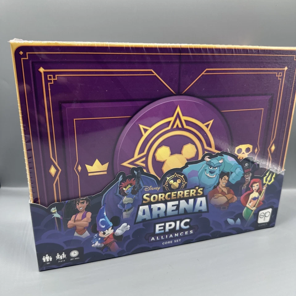 Disney Sorcerer's Arena Epic Alliances Board Game – New Sealed Strategy Game - Image 1 of 4