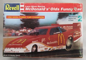 REVELL Larry Minor Racing McDonalds Olds Funny Car 1:24 7353  Model Kit NHRA - Picture 1 of 8