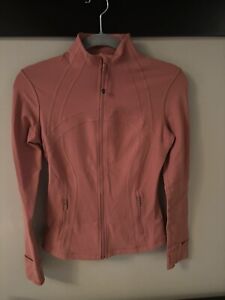 Lululemon Define Jacket *Luon Size 6  Rose Pink