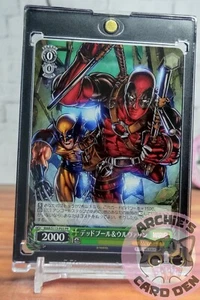 Weiss Schwarz JP Promo Deapool & Wolverin (Marvel) MAR/S113-P03 PR NEARMINT - Picture 1 of 3