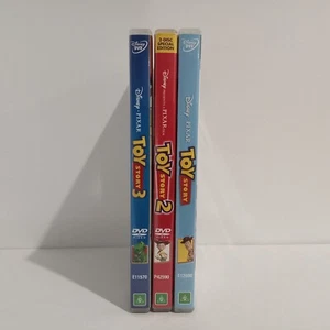 Disney Pixar Toy Story Trilogy 1, 2 & 3 - DVD 3 MOVIE COLLECTION REGION 4 - Picture 1 of 7