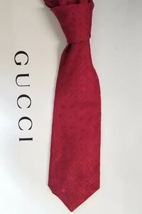 Gianfranco Ferre Mens Retro Necktie Red Tie Holiday Made In Italy 3.75X60 - Picture 1 of 7