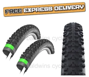 PAIR Schwalbe SMART SAM PLUS 29 x 1.75 Puncture Resistant Mountain Bike TYRES - Picture 1 of 8
