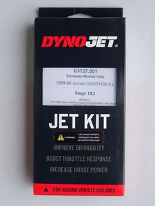 Kit carburador Dynojet etapa 1 para Suzuki GSX-R 1100 1989 - 1990 artículo de carreras - Imagen 1 de 3