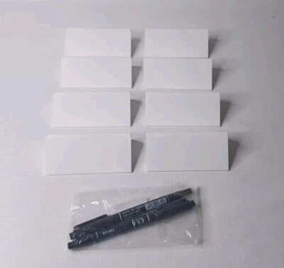 Plastic Dry Erase Display Sign Stands Party Event 8 Pcs 2 Markers - Image 1 of 4
