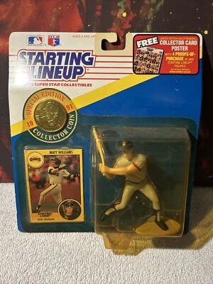 Kenner Starting Lineup 1991 MLB Giants Matt Williams MOC - Image 1 of 4