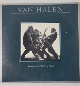VAN HALEN LP - WOMEN AND CHILDREN FIRST -With Poster 1980 Warner Bros. HS-3415. - Picture 1 of 3