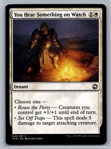 MTG Card Adventures in the Forgotten Realm You Hear Something on Watch Instant - Picture 1 of 2