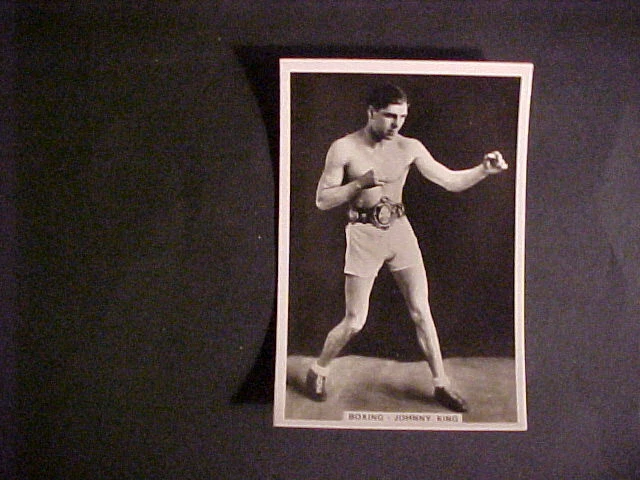 1935 J.A. PATTREIOUEX SPORTING EVENTS AND STARS #8 JOHNNY KING NM-MT++ - Image 1 of 1