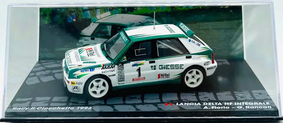 EBOND Lancia Delta HF Integrale - Rally Il Ciocchetto 1993 A.Fiorio  1:43 - 0359 - Immagine 1 di 1