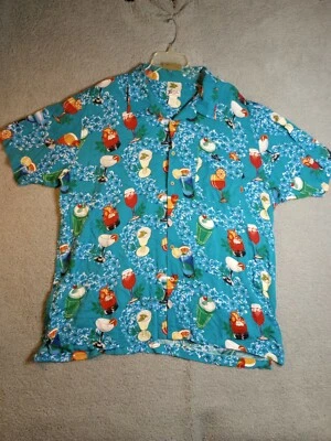 Чероки Waikiki носить гавайский рубашка на пуговицах 2XL 48 «вокруг талии - Изображение 1 из 4