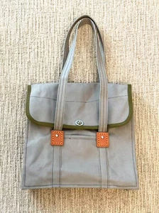 Ichizawa Shinzaburo Hanpu Tote Bag Shoulder Bag Book Bag Made in Japan Kyoto - Picture 1 of 17