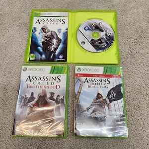 Xbox 360 Games Assassin's Creed Collection Bundle Lot set Tested Working - Picture 1 of 6