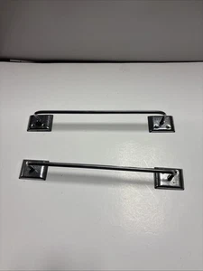 62Vintage Ekco 11” Pulgadas Toallero Barra MCM Retro Art Deco Cromo Original - Imagen 1 de 9